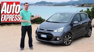 Hyundai i10 Review  Auto Express [upl. by Nosral]