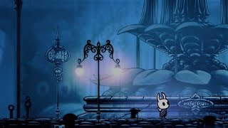 Hollow Knight City of Tears outdoors theme with ingame rain sounds 1hour [upl. by Haeli]