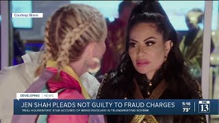 Real Housewives star Jen Shah pleads not guilty to fraud charges [upl. by Burner103]