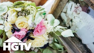 How to Preserve Your Wedding Bouquet  HGTV [upl. by Legge]