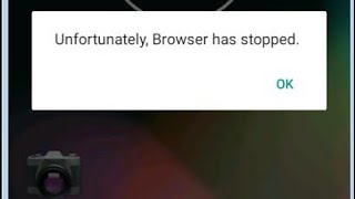 comsecandroidappsbrowser has stopped [upl. by Moberg823]