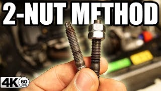 How to Remove a Stuck Stud WORKS EVERY TIME [upl. by Atrahc]