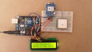 Arduino GPS real time clock with NEO6M module [upl. by Acacia]