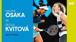 Naomi Osaka vs Petra Kvitova Full Match  Australian Open 2019 Final [upl. by Tankoos703]