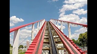 Tornado Front Seat HD POV  Strickers Grove Picnic Park [upl. by Ahsiem298]