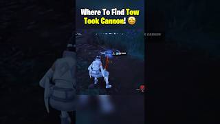 Where To Find Tow Hook Cannon 🤯 fortnite ad [upl. by Emanuel]