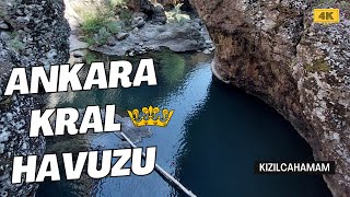 Kızılcahamam Kral Havuzu  Tahtalar Şelalesi [upl. by Ylrad]