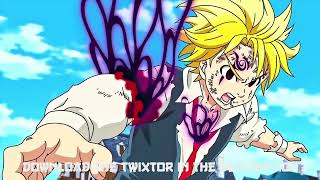 Meliodas Twixtor Clips  4K CC for editing [upl. by Saiff]