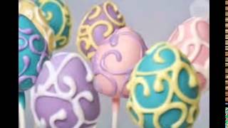 easter egg cake pops [upl. by Ynaffital]