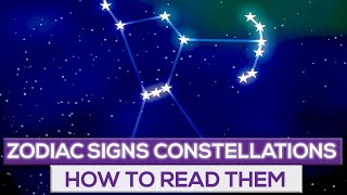 How To Learn The Zodiac Signs Constellations [upl. by Cirek821]