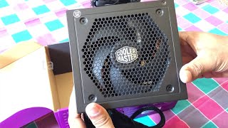 Unboxing Cooler Master Masterwatt 750W smps  Gaming Smps [upl. by Maroj]