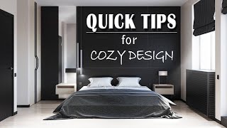 740 STYLISH Black And White Bedroom And 8 Decorating Tips  Interior Design And Home Decor Ideas [upl. by Paderna]