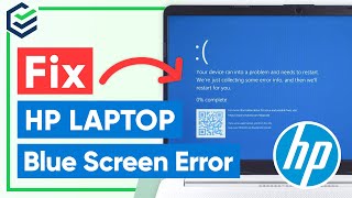 HP Laptop Blue Screen Fix How to Fix HP Laptop Unbootable and Blue Screen Problem  Windows 1110 [upl. by Chang]