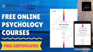 How to apply for Free Online Psychology Courses with Free Certificates in 2020  Apply Now [upl. by Femi]