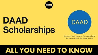 DAAD Scholarships – All you need to know  Project EduAccess [upl. by Hpejsoj328]