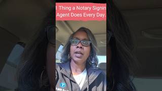 A Notary Signing Agents Daily Routine notarypublic [upl. by Sanjiv178]