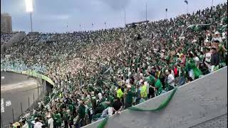 O apito final Reação da torcida do Palmeiras no fim da partida contra o Flamengo na Libertadores [upl. by Oluap]