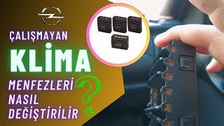 Çalışmayan Klima Menfezlerine Nasıl Çözüm Bulunur  Klima Menfezleri Nasıl Değiştirilir [upl. by Jollenta792]