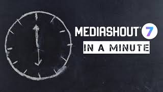 MediaShout 7 In A Minute  Setting In and Out Times On a Video [upl. by Niro]