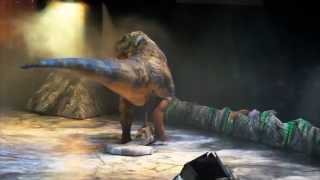 Walking with dinosaurs  live arena tour london o2 [upl. by Yhotmit]