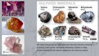 Conceitos básicos de Mineralogia  Parte 01 [upl. by Dodwell]