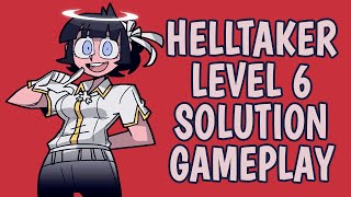 Helltaker Level 6 Solution Gameplay Walkthrough [upl. by Kienan]