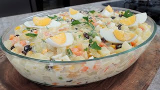 SALADA DE MAIONESE  Rápido Fácil e Deliciosa [upl. by Anoel527]