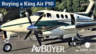 King Air F90 PrePurchase Inspection [upl. by Fihsak5]