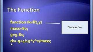 Solve Ordinary Differential Equations in Matlab [upl. by Akiehsat]