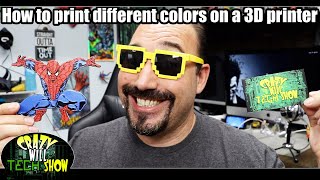 How to print different colors on a 3d printer [upl. by Iahk858]