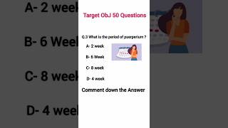 Today MCQ part 3 what is the period of puerperium Anatomy MCQ [upl. by Seravart379]