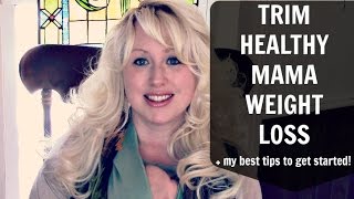 Trim Healthy Mama Weight Loss THM Tips on How to Get Started  Breastfeeding on THM [upl. by Vassar]