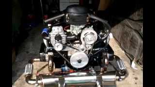 Type 1 Supercharged VW Beetle Engine 1600cc Turbo [upl. by Annnora]