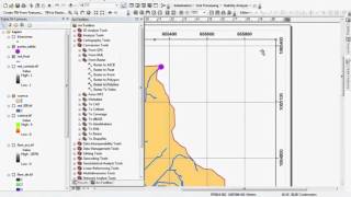 Delimitación de cuencas  isoyetas  polígonos Thiessen ARCGIS [upl. by Wunder]