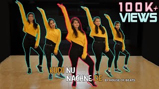 Kudi Nu Nachne de  Angrezi Medium  Dance Routine  Manisha Panjwani  HOB Choreography [upl. by Yessak]