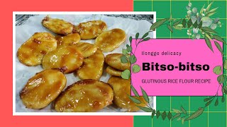 Bitsobitso  GLUTiNOUS Rice Flour recipe  ilonggo delicacy [upl. by Jamnis]