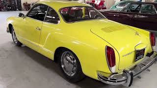 1973 Volkswagen Karmann Ghia  Walk Around [upl. by Notyep928]