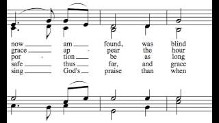 Amazing Grace  All Parts  Learn How to Sing Harmony [upl. by Esinned24]