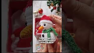 Presente de Natal em Amigurumi passoapassoamigurumi crochet [upl. by Htur]