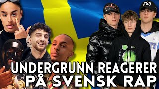 UNDERGRUNN REAGERER PÅ SVENSK RAP  YLTV [upl. by Jaymie]