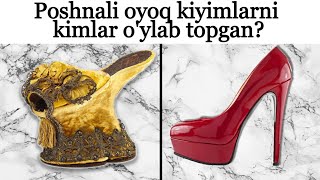 Poshnali oyoq kiyimlar tarixi [upl. by Enial]