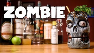 Zombie 1934 Recipe  How to Make the Classic Tiki Cocktail amp the History Behind It [upl. by Adnaluy]