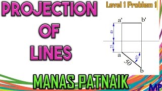 Projection of LinesLevel 1Problem 1 [upl. by Pillsbury62]