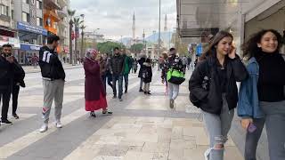 Denizli Turkey Walking Tour 2022  4K [upl. by Malorie]