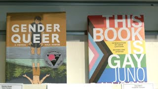 School district bans two books Gender Queer and This Book is Gay from libraries [upl. by Nwahsad]