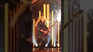 Joel Hoekstra Dancing with the Stars  Hair Metal Episode  Custom Leather Vest  dwts kiss [upl. by Sherard]