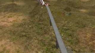 Trainz 2006 maglev crash [upl. by Jonell]