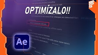 ► OPTIMIZA After Effects ✅ [upl. by Genesia]