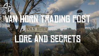 Van Horn Trading Post  Red Dead Redemption 2 Lore and Secrets [upl. by Eedya]