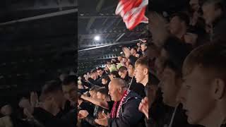 Aberdeen fans post match against rangers aberdeenfc [upl. by Lemmie]